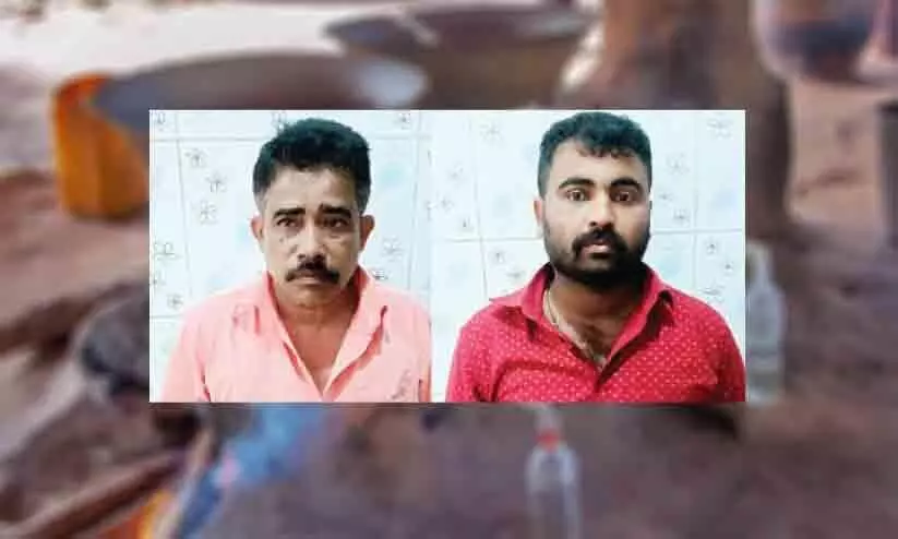 arrack sale, two arrested arrack sale, two arrested