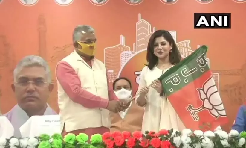 Bengali actor Payel Sarkar joins BJP