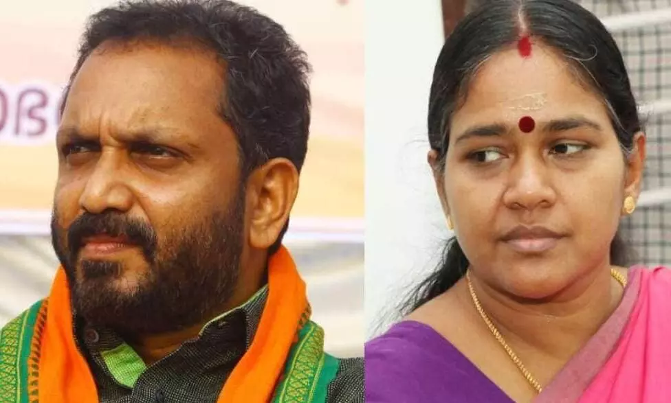 മുസ്ലിം ലീഗുമായി ഒരു ചർച്ചയുമില്ല; ശോഭയെ തള്ളി സുരേന്ദ്രൻ മുസ്ലിം ലീഗുമായി ഒരു ചർച്ചയുമില്ല; ശോഭയെ തള്ളി സുരേന്ദ്രൻ