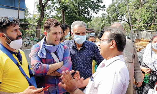 ജമ്മു കശ്മീരിലെ ജനപ്രതിനിധികൾ ചേരമാൻ മസ്​ജിദ്​ സന്ദർശിച്ചു