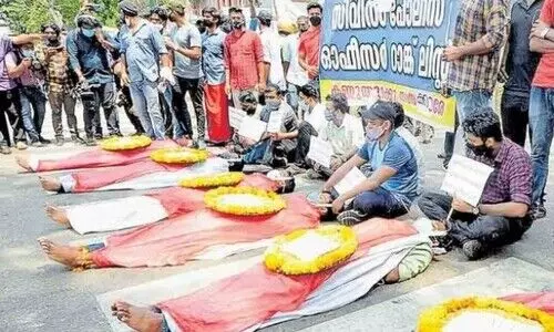 സ​മ​രക്കാരുമായി മ​ന്ത്രി​ത​ല​ ചർച്ച ഇന്ന്​; പ്രതീക്ഷയോടെ ഉദ്യോഗാർഥികൾ