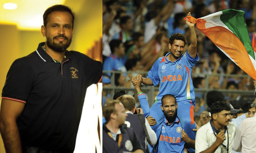 യൂ​സു​ഫ് ഖാ​ൻ പ​ത്താ​ൻ;  ഇ​ടി​വെ​ട്ടി പോ​യൊ​രു മി​ന്ന​ൽ