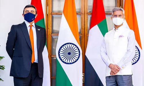 കോവിഡ് പ്രതിരോധം: ഇന്ത്യയും യു.എ.ഇയും കൈകോർക്കുന്നു കോവിഡ് പ്രതിരോധം: ഇന്ത്യയും യു.എ.ഇയും കൈകോർക്കുന്നു