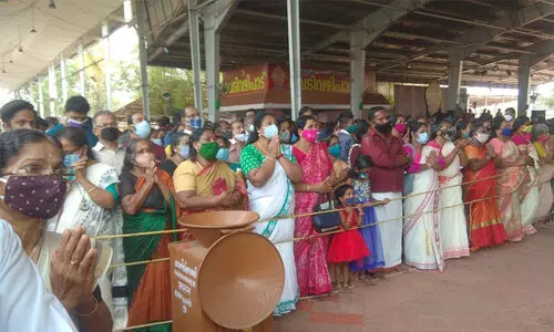 പണ്ടാര അടുപ്പിൽ തീ പകർന്നു; ആറ്റുകാൽ പൊങ്കാലക്ക് തുടക്കം VIDEO