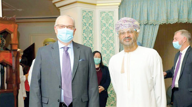 യമനിലെ അമേരിക്കയുടെ പ്രത്യേക പ്രതിനിധി ഒമാനിൽ യമനിലെ അമേരിക്കയുടെ പ്രത്യേക പ്രതിനിധി ഒമാനിൽ