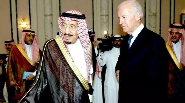 പ്രസിഡൻറായ ശേഷമുള്ള ആദ്യ ടെലിഫോൺ സംഭാഷണം; ജോ ബൈഡനും സൽമാൻ രാജാവും തമ്മിൽ സംസാരിച്ചു പ്രസിഡൻറായ ശേഷമുള്ള ആദ്യ ടെലിഫോൺ സംഭാഷണം; ജോ ബൈഡനും സൽമാൻ രാജാവും തമ്മിൽ സംസാരിച്ചു