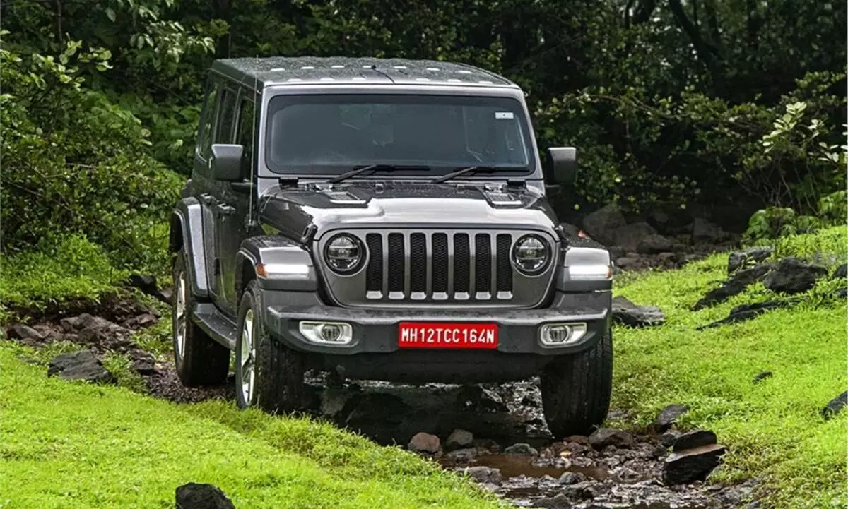 Locally assembled Jeep Wrangler