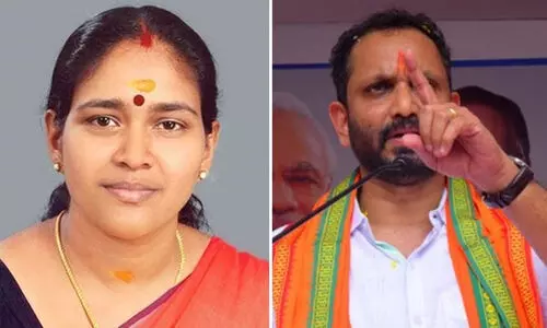 shobha surendran and k surendran