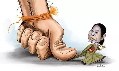 mamata sangh carricature