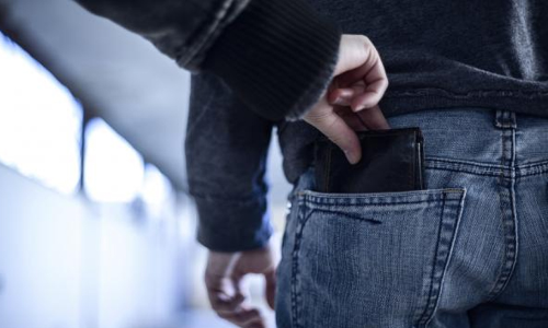 pick pocketing representational image