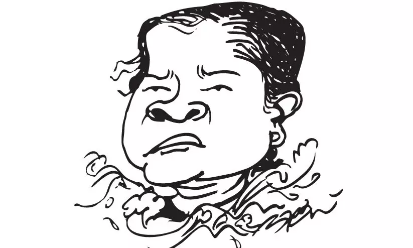 mercykkutti amma caricature