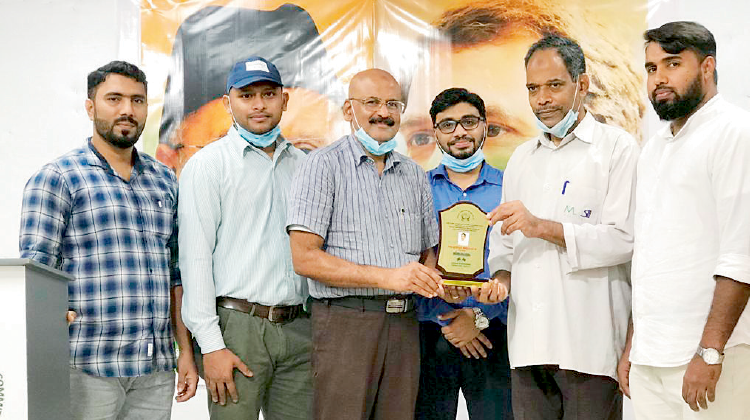 നന്നമ്പ്ര പഞ്ചായത്ത് കെ.എം.സി.സി യാത്രയയപ്പ് നൽകി നന്നമ്പ്ര പഞ്ചായത്ത് കെ.എം.സി.സി യാത്രയയപ്പ് നൽകി