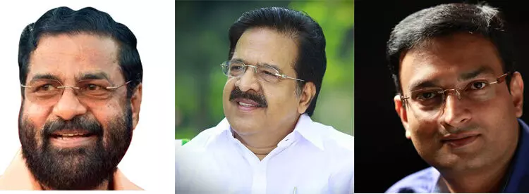 kadakampally ramesh chennithala n prasanth