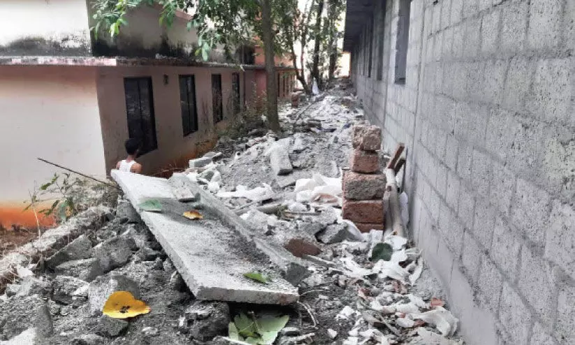 school building collapsed school building collapsed