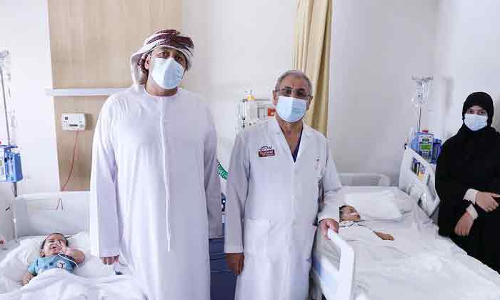 ഏ​ഴു​മാ​സം പ്രാ​യ​മാ​യ ഇ​ര​ട്ട​ക്കു​ട്ടി​ക​ളി​ൽ ജീ​ൻ തെ​റ​പ്പി വി​ജ​യ​ക​ര​മാ​യി പൂ​ർ​ത്തി​യാ​ക്കി