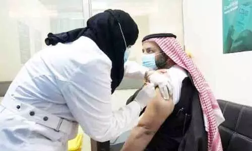 കോ​വി​ഡ് പ്ര​തി​രോ​ധം: ജു​ബൈ​ലി​ൽ വാ​ക്‌​സി​നേ​ഷ​ൻ സെൻറ​ർ പ്ര​വ​ർ​ത്ത​ന​മാ​രം​ഭി​ച്ചു