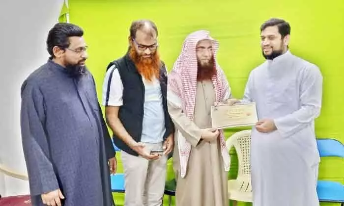 ഖുർആൻ പഠിതാക്കൾക്ക്​ ആരോഗ്യക്ലാസ്​ സംഘടിപ്പിച്ചു