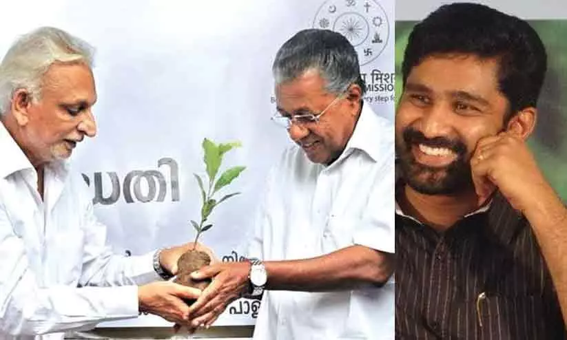 ആഹാ.. എന്തൊരു സ്പീഡ്! ശ്രീ എമ്മിന്​ അപേക്ഷിച്ച്​ ഒരുമാസത്തിനകം ഭൂമി നൽകിയതിനെ പരിഹസിച്ച്​ വി.ടി. ബൽറാം
