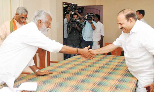 സി.പി.എം-ആർ.എസ്.എസ് രഹസ്യ ചർച്ചയും ആയുധപരിശീലനവും