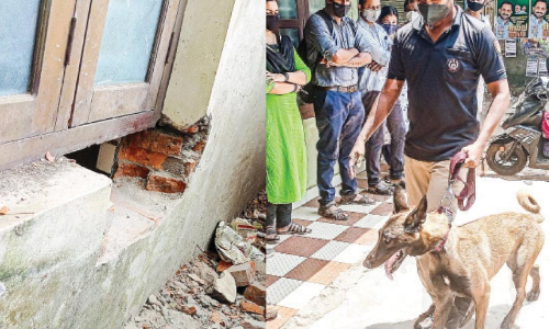 കലവൂർ ഗ്രാമീൺ ബാങ്കിൽ മോഷണ ശ്രമം