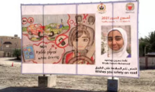 ട്രാഫിക്​ വാരാചരണം: വ്യത്യസ്​ത പ്രചാരണവുമായി ട്രാഫിക്​ ഡയറക്​ടറേറ്റ്