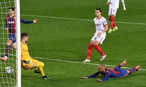 സെവിയ്യയെ എക്​സ്​ട്രാടൈമിൽ കടന്ന്​ ബാഴ്​സ കിങ്​സ്​ കപ്​ ഫൈനലിൽ