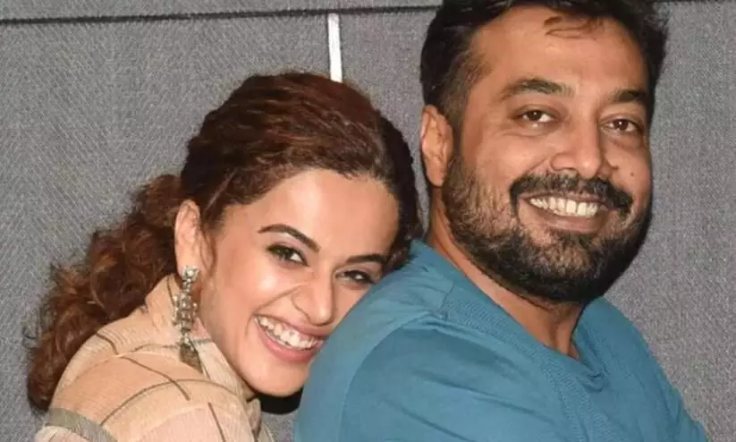 Anurag Kashyap and taapsee Pannu