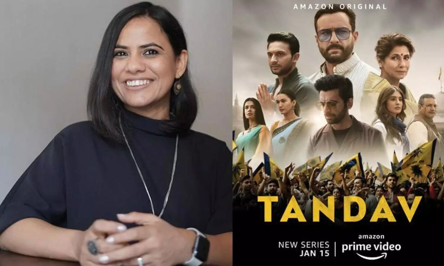 Aparna Purohit And Tandav Poster