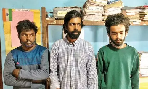 ടെൻറ്​ ക്യാ​മ്പി​ല്‍ നി​ന്ന് മാരക ലഹരി മരുന്നുകളുമായി മൂന്നുപേർ അറസ്​റ്റില്‍