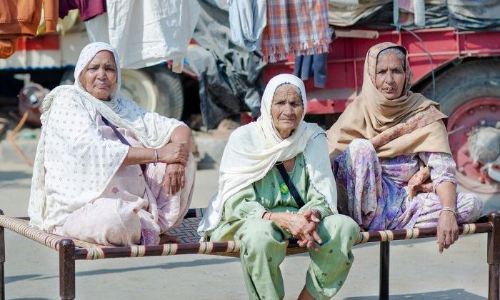 കർഷക പ്രക്ഷോഭത്തിലെ വനിതകൾ