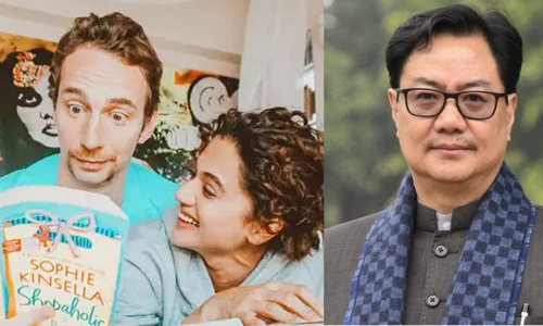 അക്കാര്യത്തിൽ ഇടപെടേണ്ട.. നിങ്ങളുടെ ഡ്യൂട്ടി ചെയ്യൂ; തപ്​സിയുടെ കാമുകനോട്​ കേന്ദ്ര മന്ത്രി