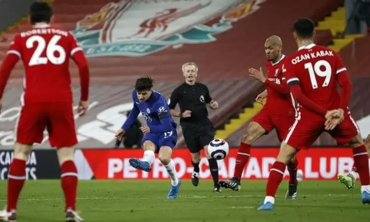 ആൻഫീൽഡിൽ തുടർച്ചയായ അഞ്ചാം തോൽവിയുടെ ഞെട്ടലുമായി ലിവർപൂൾ; വീഴ്ത്തിയത് ചെൽസി ആൻഫീൽഡിൽ തുടർച്ചയായ അഞ്ചാം തോൽവിയുടെ ഞെട്ടലുമായി ലിവർപൂൾ; വീഴ്ത്തിയത് ചെൽസി