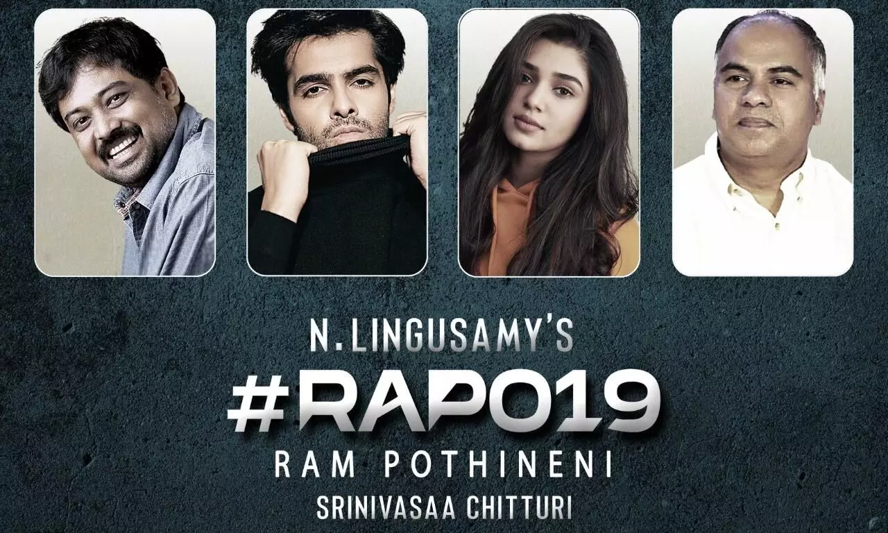 RAPO 19: Ram Pothineni Teams Up RAPO 19: Ram Pothineni Teams Up
