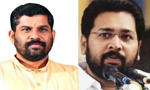 ത്രികാലജ്ഞാനിയാണ് സ്വാമി; സന്ദീപാനന്ദഗിരിയെ  ഐ ഫോൺ വിവാദത്തിൽ ട്രോളി ശബരീനാഥൻ