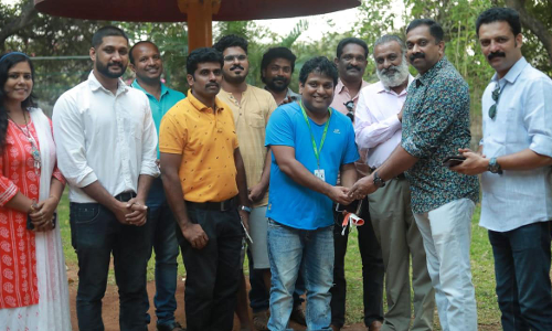 ഇവിടെ ഓഡിയോ റിലീസ്​ ചെയ്​ത്​ വിപിൻ ആറ്റ്​ലി