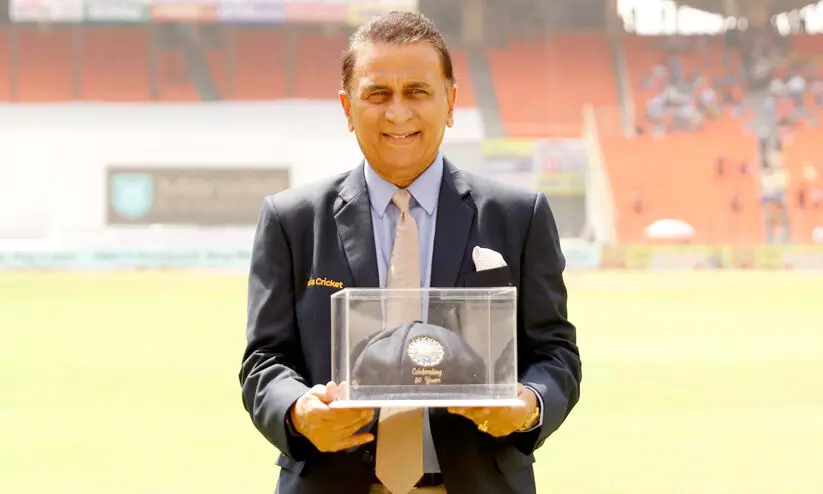 sunil gavaskar felicitated bcci