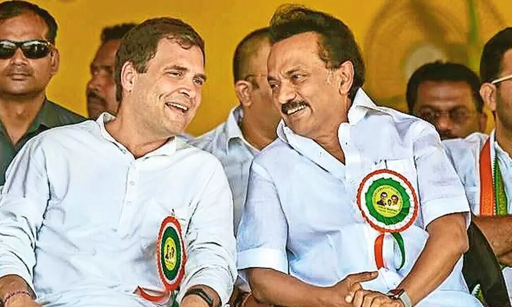 30 വേണമെന്ന്​ കോൺഗ്രസ്, 23 തരാമെന്ന്​ ഡി.എം.കെ; ക്ഷണവുമായി കമൽ ഹാസൻ