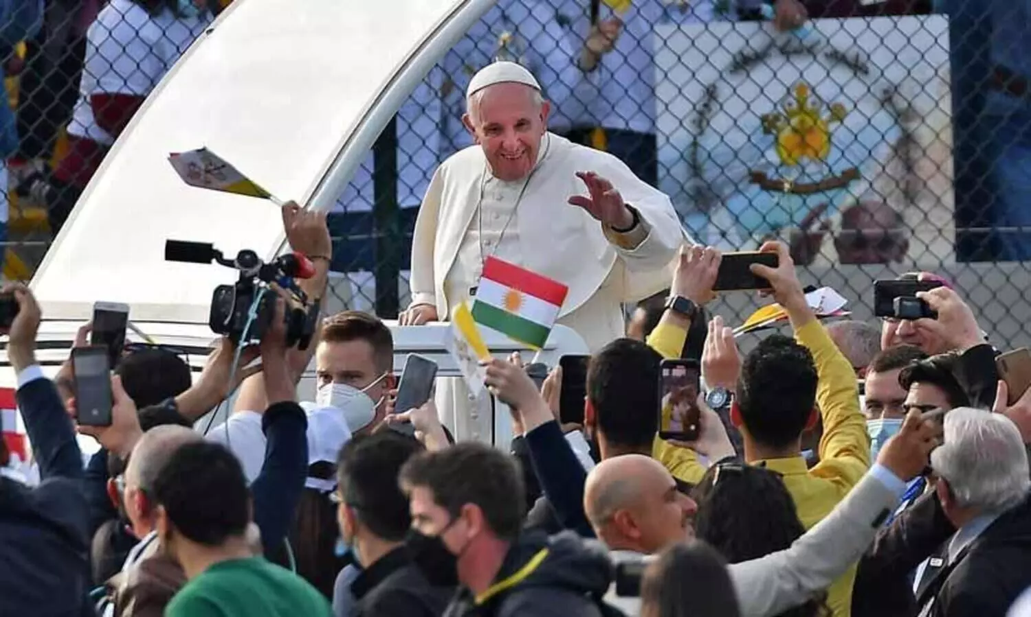 സാഹോദര്യവും സമാധാനവും പുലരട്ടെ; മാർപ്പാപ്പയുടെ ഇറാഖിലെ ചരിത്രസംഗമത്തിന്​ പരിസമാപ്തി