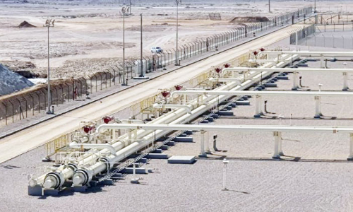 ദു​ക​മി​ലേ​ക്കു​ള്ള വാ​ത​ക പൈ​പ്പ്​​ലൈ​ൻ പ​ദ്ധ​തി പൂ​ർ​ത്തി​യാ​യി