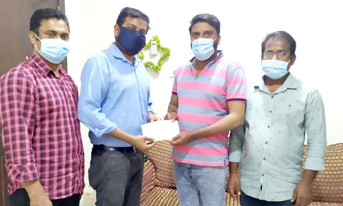 ആ​ശ്രി​ത സാ​ന്ത്വ​നം സ​ഹാ​യം ന​ൽ​കി​ത്തു​ട​ങ്ങി