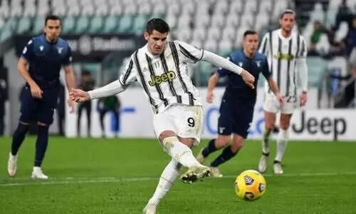 ഇരട്ട ഗോളുമായി മൊറാറ്റ; ലാസിയോക്കെതിരെ ജയിച്ച്​ യുവന്‍റസ്​