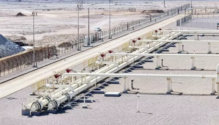 ദു​ക​മി​ലേ​ക്കു​ള്ള വാ​ത​ക പൈ​പ്പ്​​ലൈ​ൻ പ​ദ്ധ​തി പൂ​ർ​ത്തി​യാ​യി