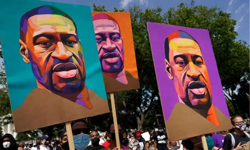 ജോർജ് ഫ്ലോയ്ഡിൻെറ കൊലപാതകം: പൊലീസുകാരൻെറ വിചാരണ ആരംഭിക്കാനിരിക്കെ പ്രതിഷേധം