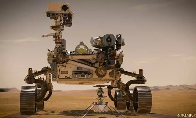 NASAs six-wheeled Perseverance rover NASAs six-wheeled Perseverance rover