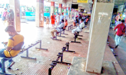 ഭീതിദം തലശ്ശേരി ബസ്​സ്​റ്റാൻഡ്