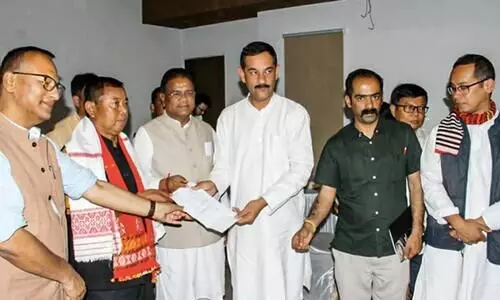 Assam BJP Minister Joins Congress