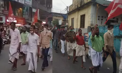 സ്ഥാനാർഥി നിർണയം; കുറ്റ്യാടിയിലും സി.പി.എം പ്രവർത്തകരുടെ പ്രതിഷേധ പ്രകടനം