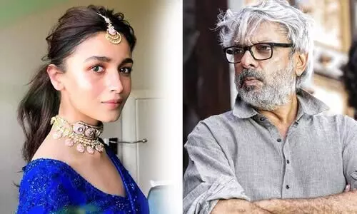 Sanjay Leela Bhansali and Alia Bhatt