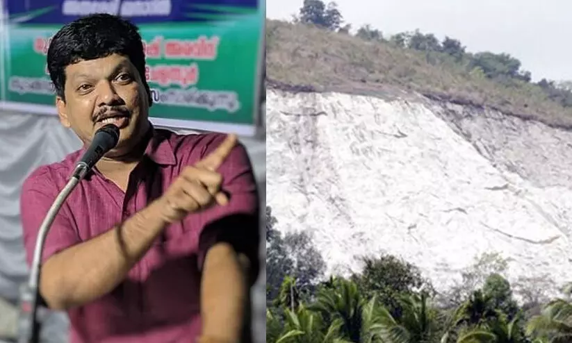 കോൺഗ്രസ് യുവനേതാവിന് സീറ്റ് നിഷേധിക്കാൻ ചെങ്ങോടുമല ക്വാറി മാഫിയയുടെ ഇടപെടൽ