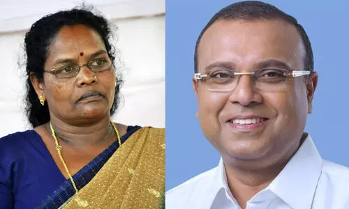 ck janu and thushar vellappally